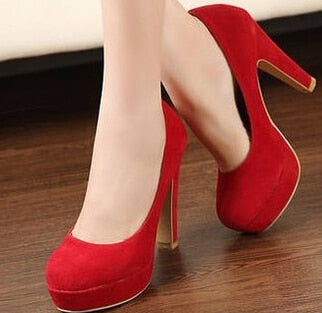 2017 new woman Pumps autumn thick heel shoes ol high-heeled shoes female the trend of ultra high heels female shoes