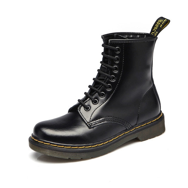 2018 Boots Women Genuine Leather Shoes For Winter Boots Shoes Woman Fashion Warm Genuine Leather Botas Mujer Female Ankle Boots