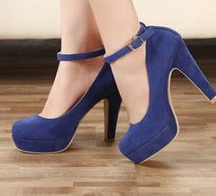 2017 new  woman Pumps autumn thick heel shoes ol high-heeled shoes female the trend of ultra high heels female shoes