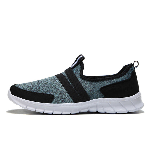 Women Sneakers tenis casual feminino casual shoes Woman Flats Slip on Splice ladies shoes Black Gray Blue Plus Size 40 41 42