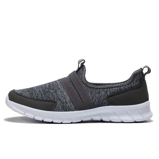 Women Sneakers tenis casual feminino casual shoes Woman Flats Slip on Splice ladies shoes Black Gray Blue Plus Size 40 41 42