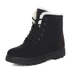 Women Boots 2018 New Women Winter Boots Warm Snow Boots Fashion Ankle Boots For Women Shoes Winter Casual Heels Botas Mujer