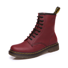 2018 Boots Women Genuine Leather Shoes For Winter Boots Shoes Woman Fashion Warm Genuine Leather Botas Mujer Female Ankle Boots