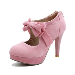 KARINLUNA 2019 dropship Big Size 30-48 Fashion High Heels Pumps shoes women Spring Summer Bowtie Wedding Party Women Shoes Woman